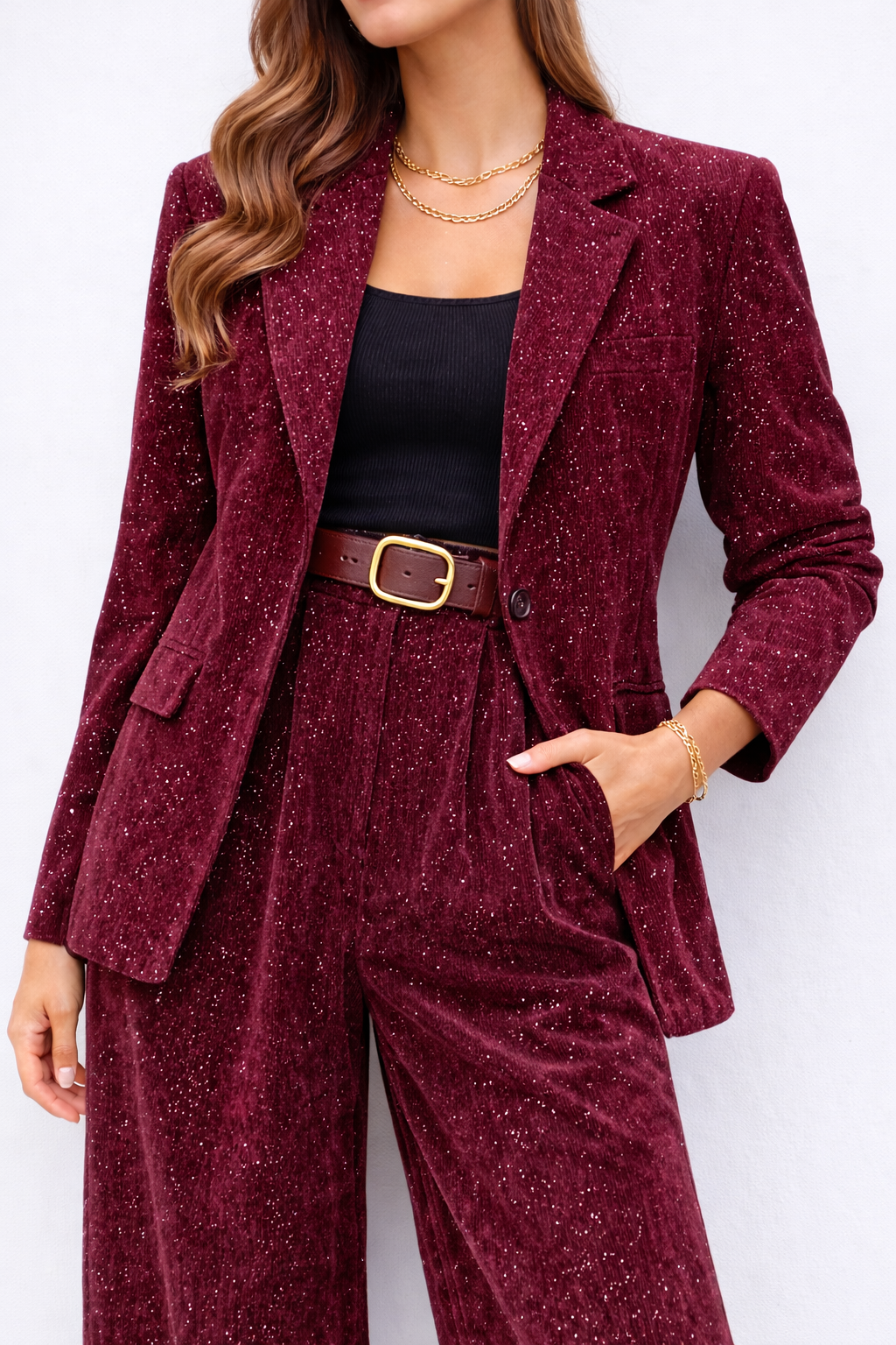 Completo Velluto Brillantinato