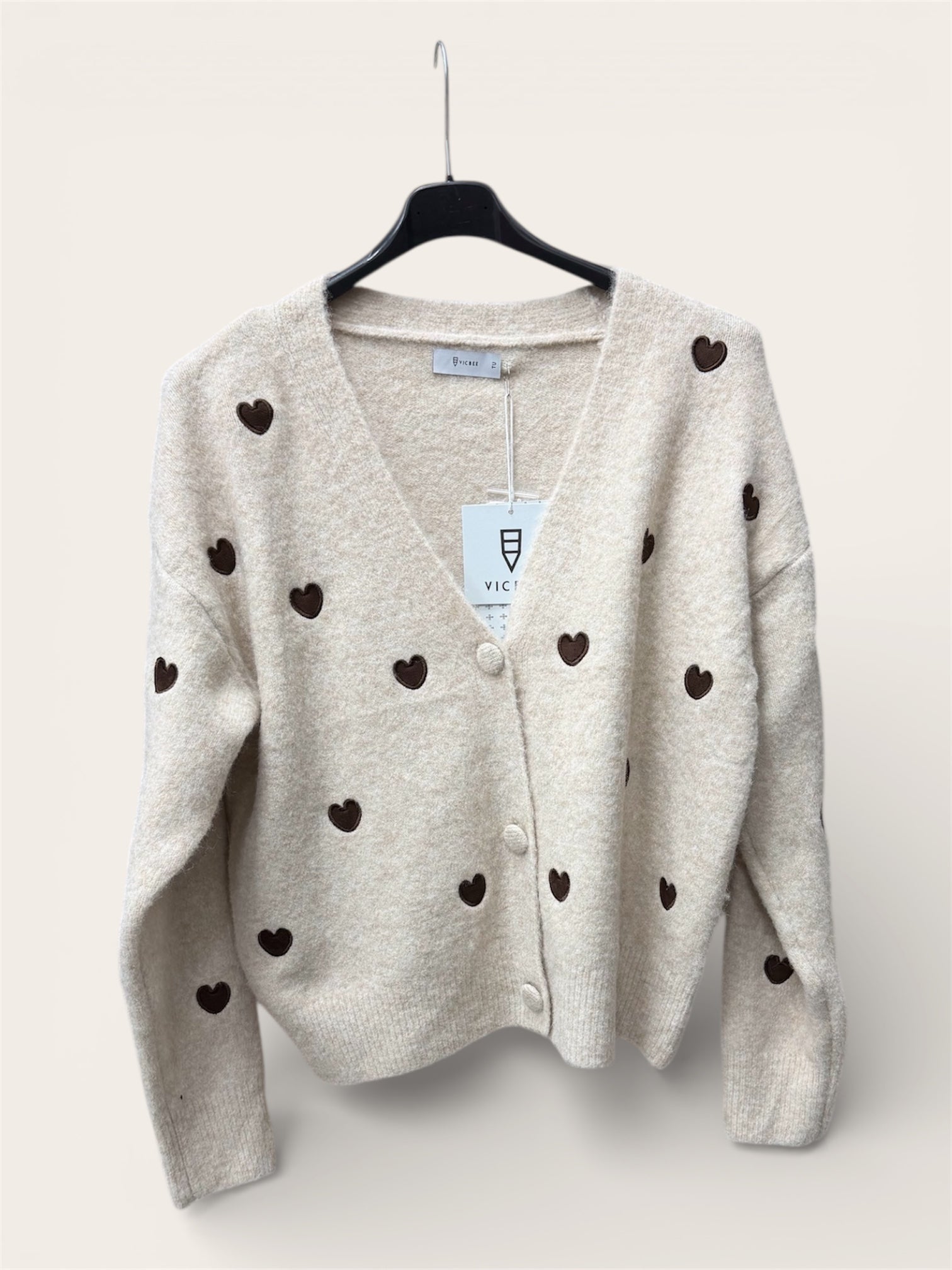 Caldo Cardigan Cuori