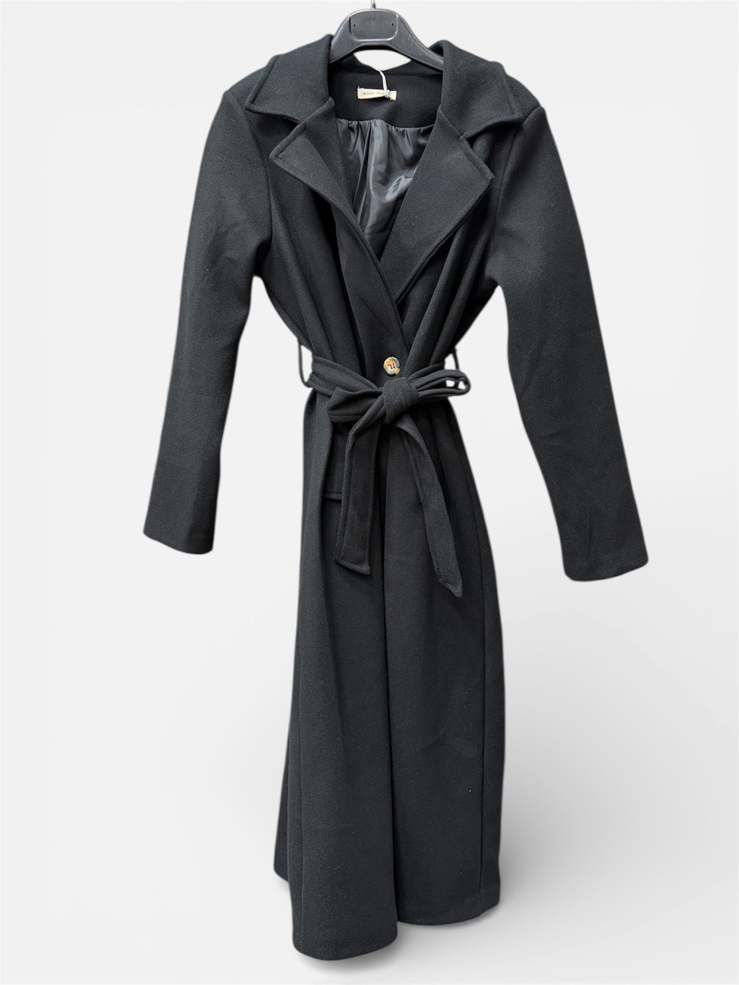 Cappotto Lungo Foderato