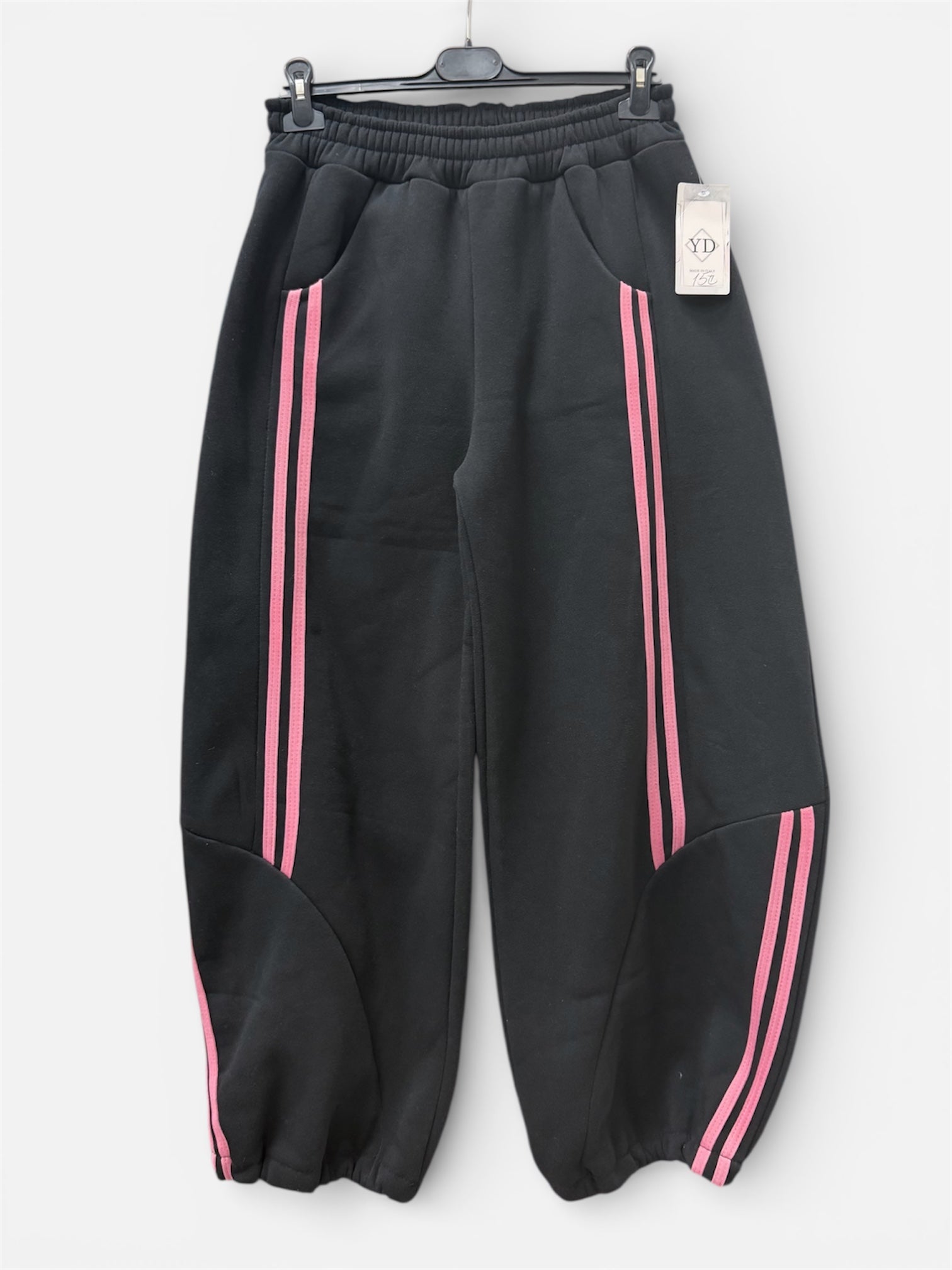 Pantalone Wide Felpato