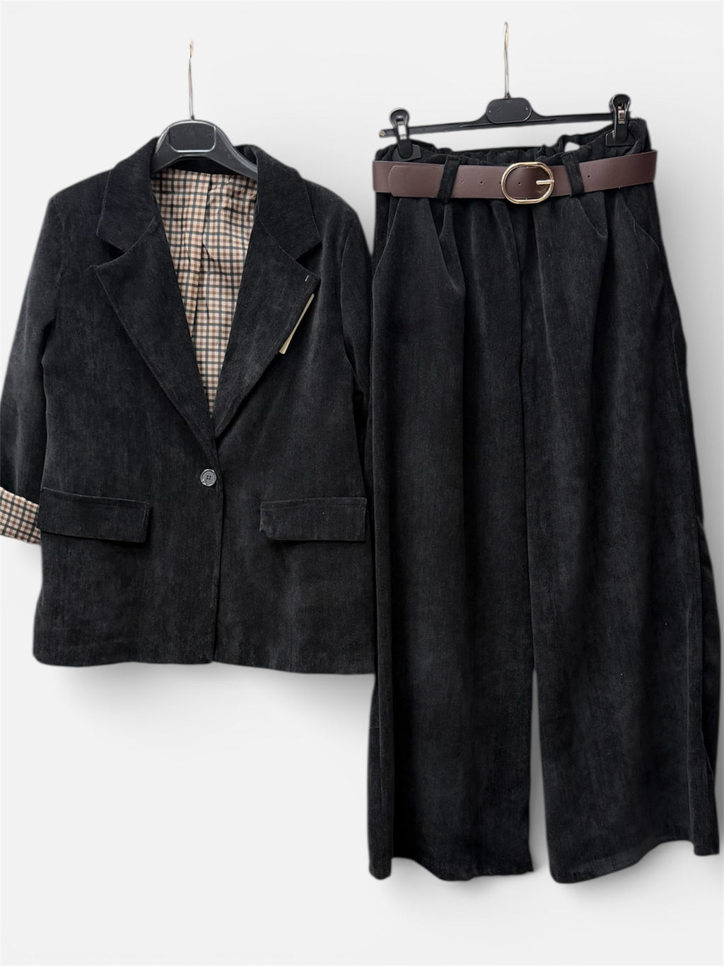 Completo Velluto Gamba Larga