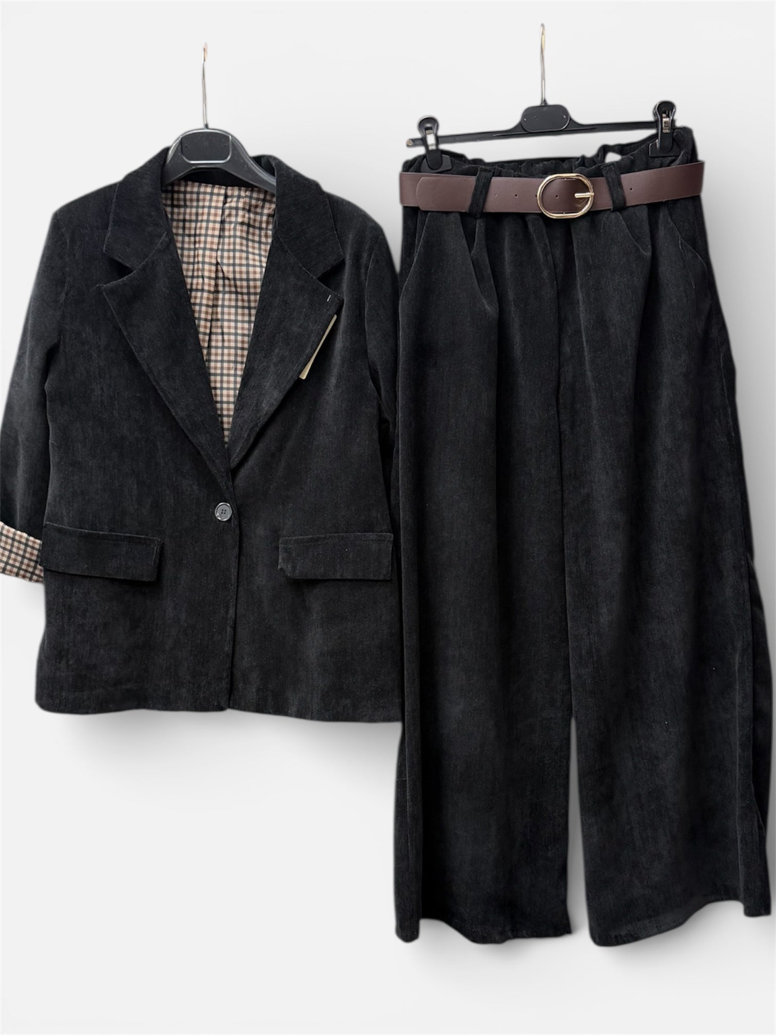 Completo Velluto Gamba Larga