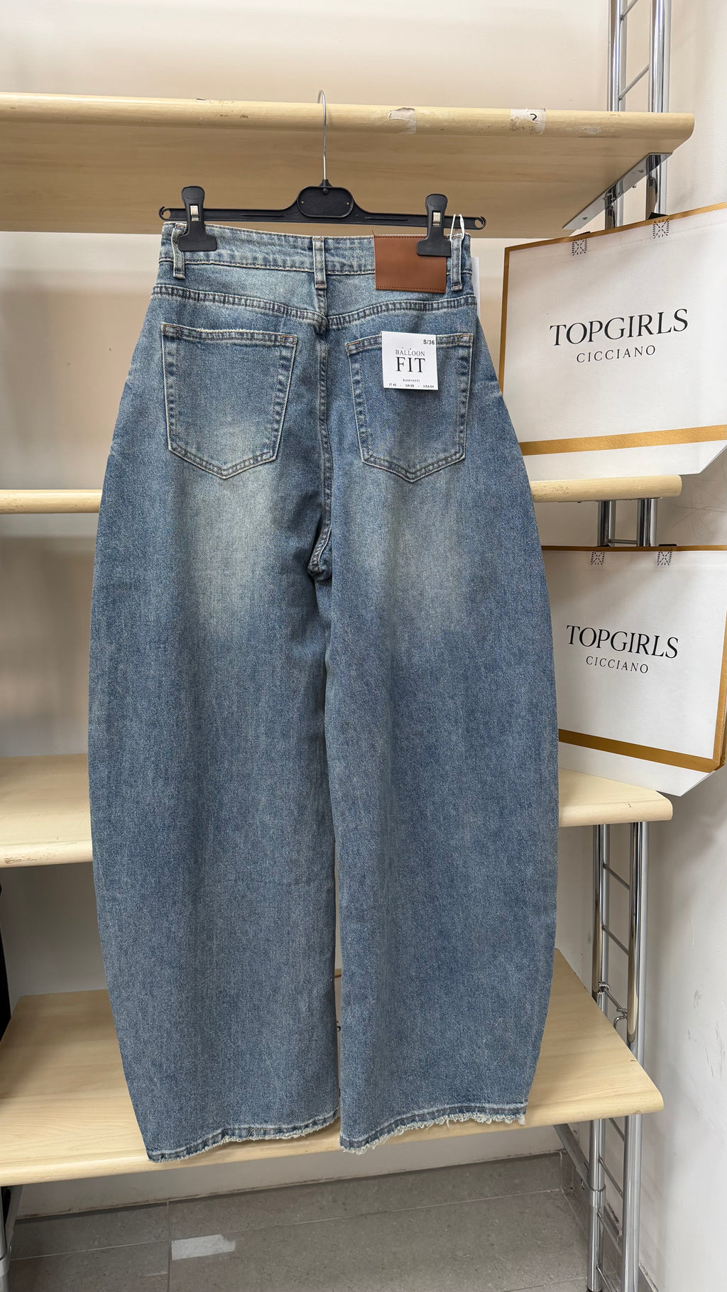 Jeans Ballon Stone Washed