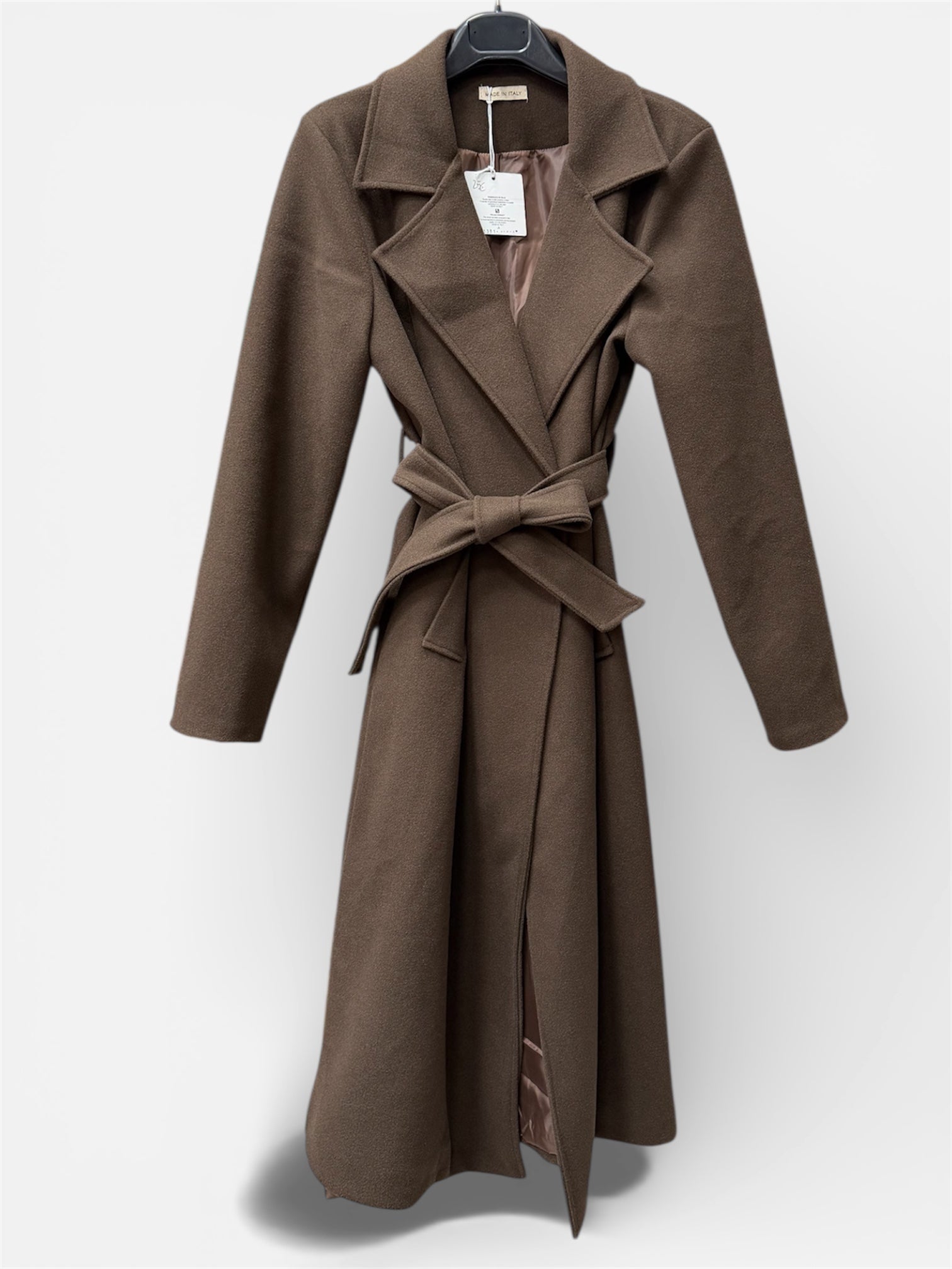 Cappotto Lungo Foderato