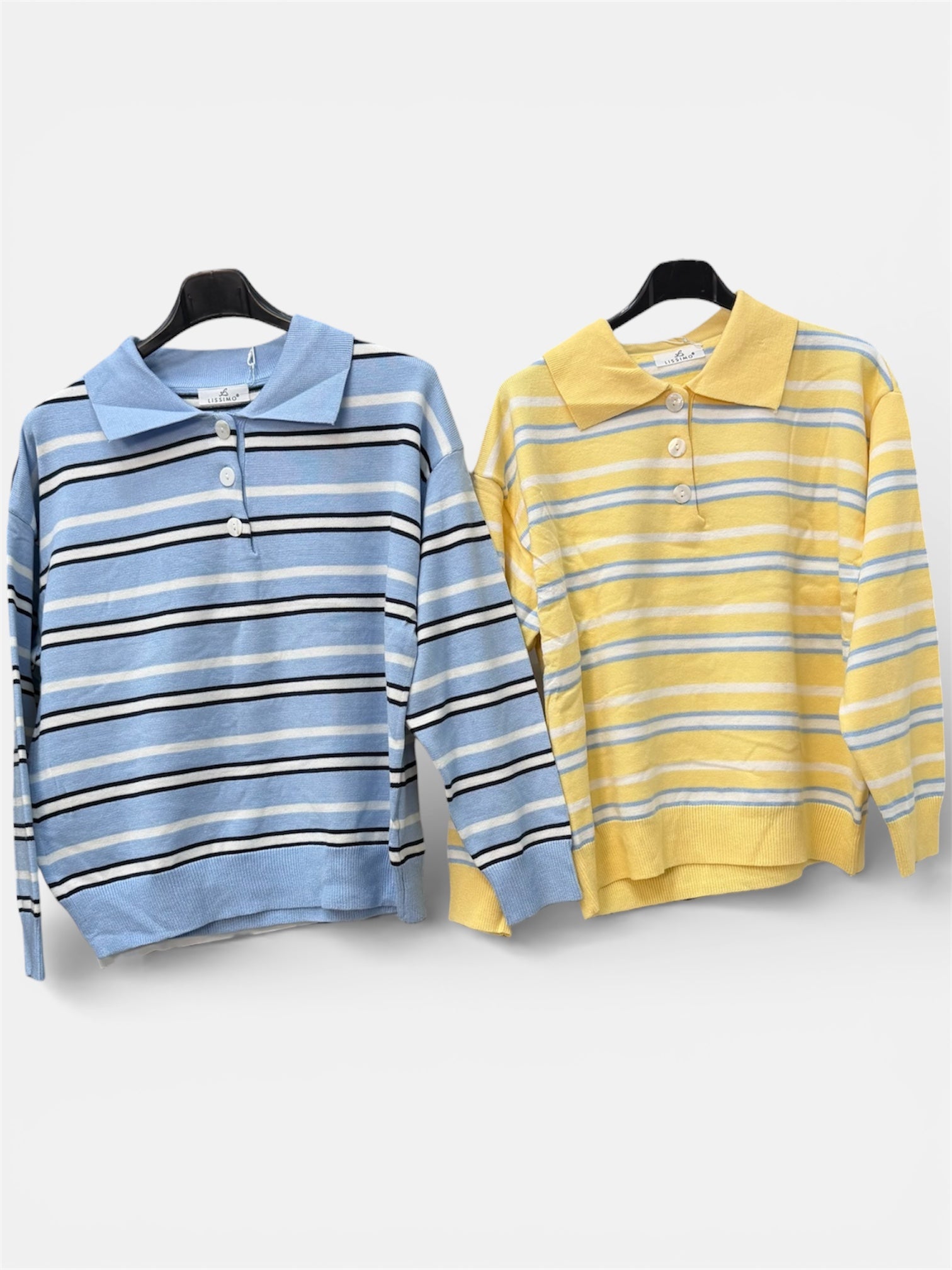 Maglia Polo con Righe