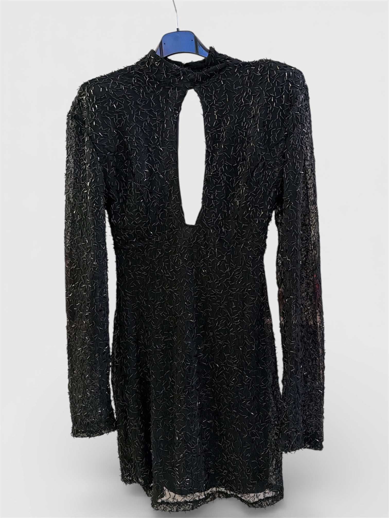 Mini Dress Illuminato Scollo Goccia