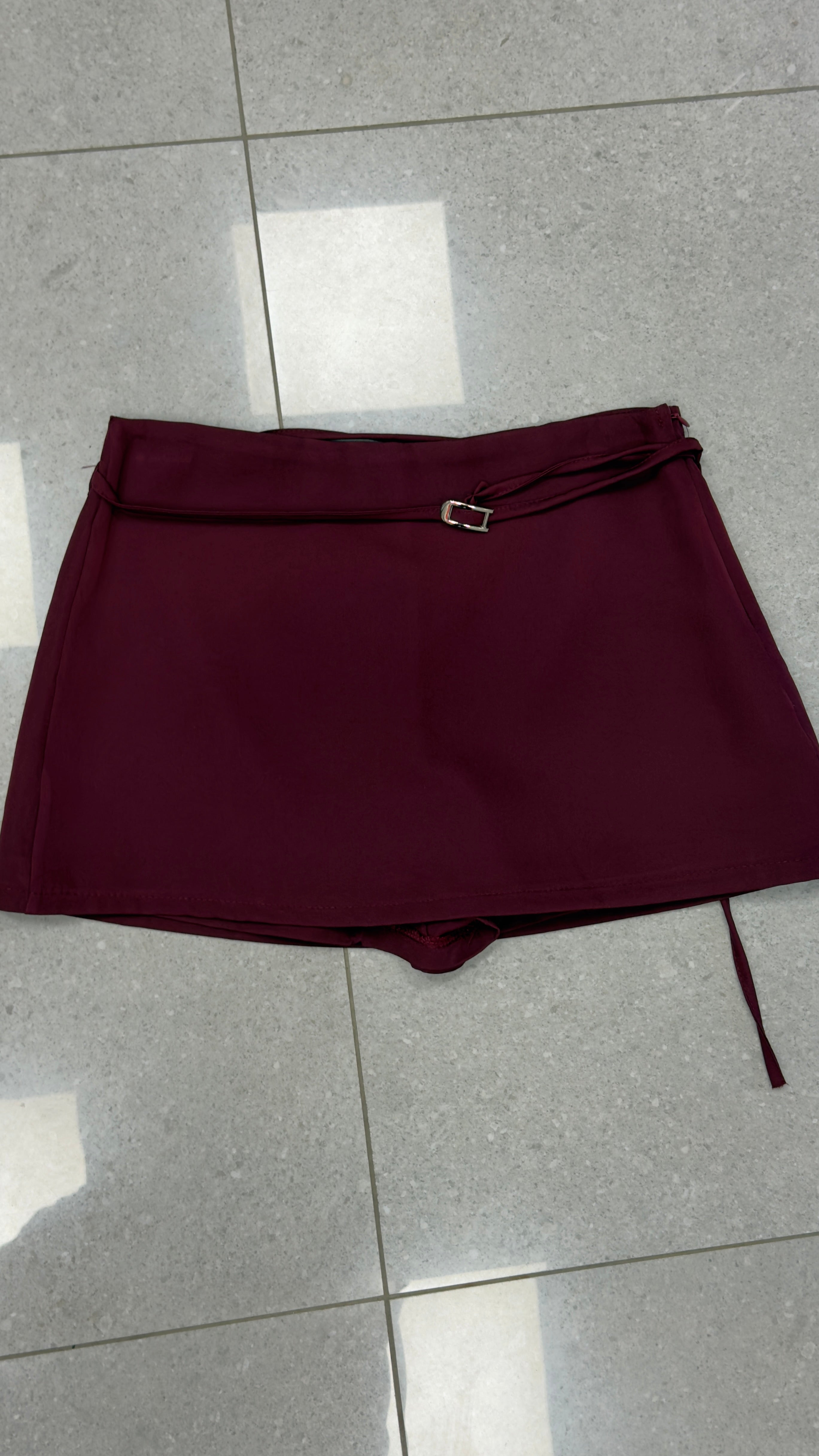 Gonna Pantalone con Cinturino