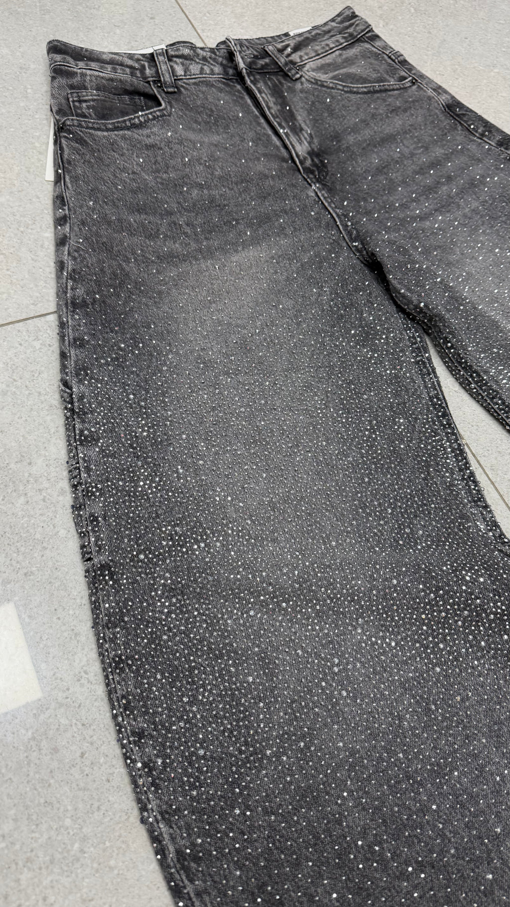 Jeans Ballon Brillantinato