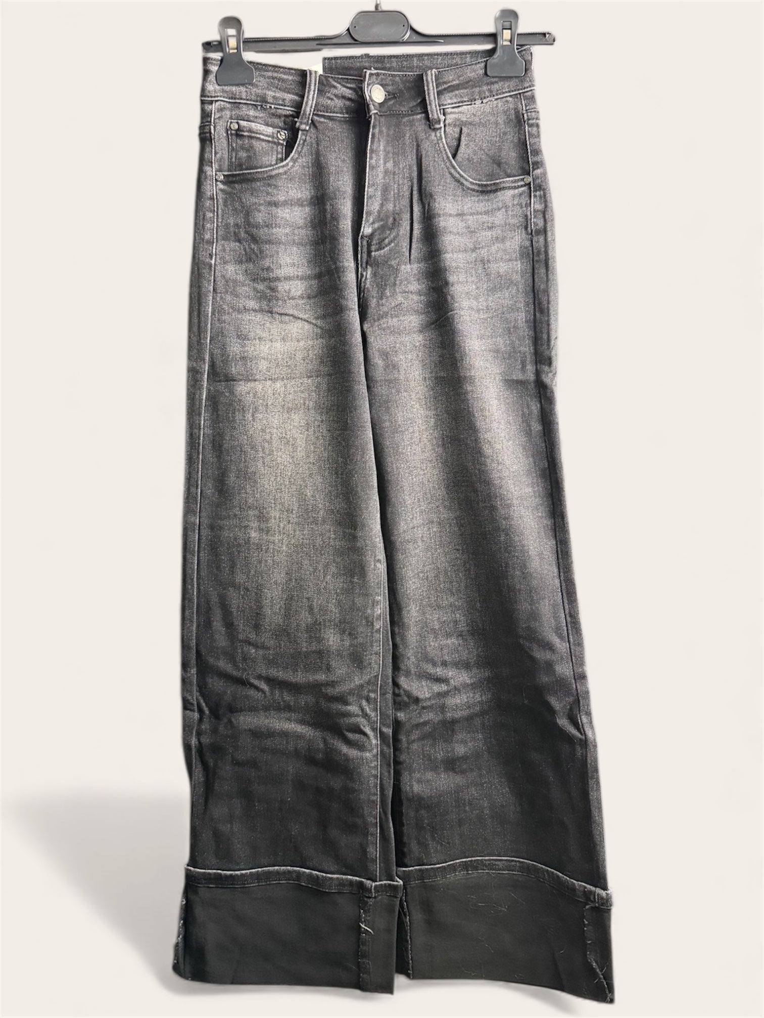 Jeans Palazzo Piegone